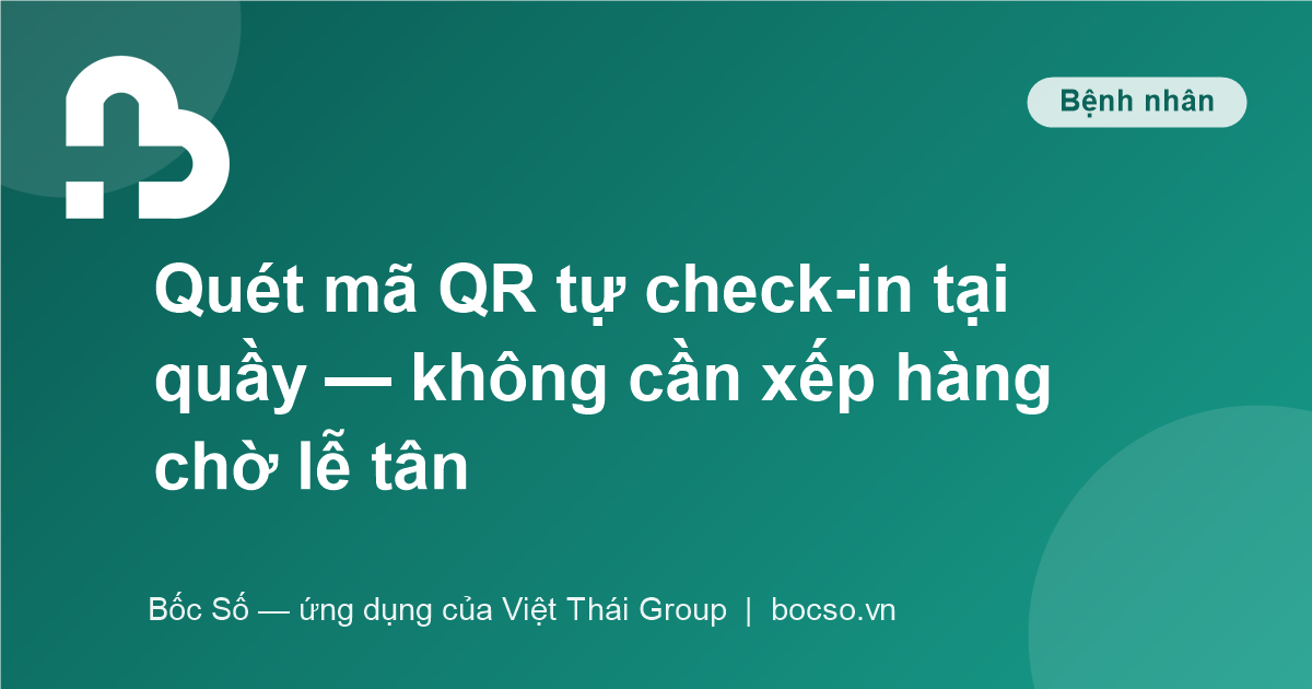 bốc số khám online