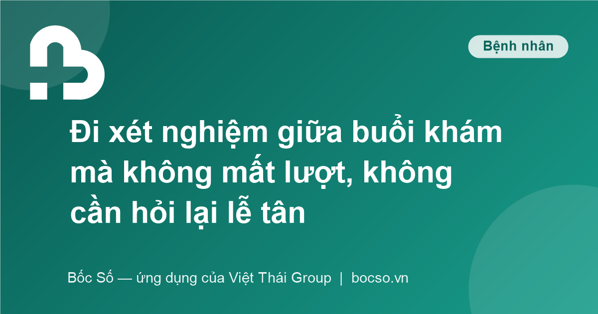 đặt lịch khám bệnh online