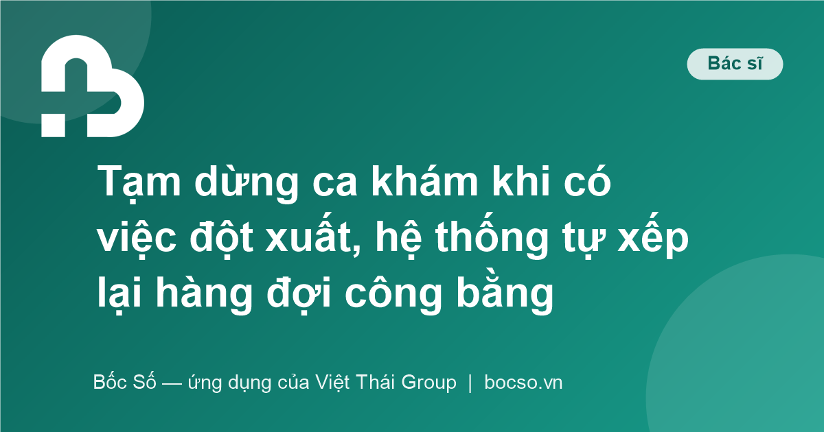 ứng dụng quản lý phòng khám