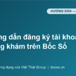 Hướng dẫn đăng ký tài khoản Phòng khám trên Bốc Số