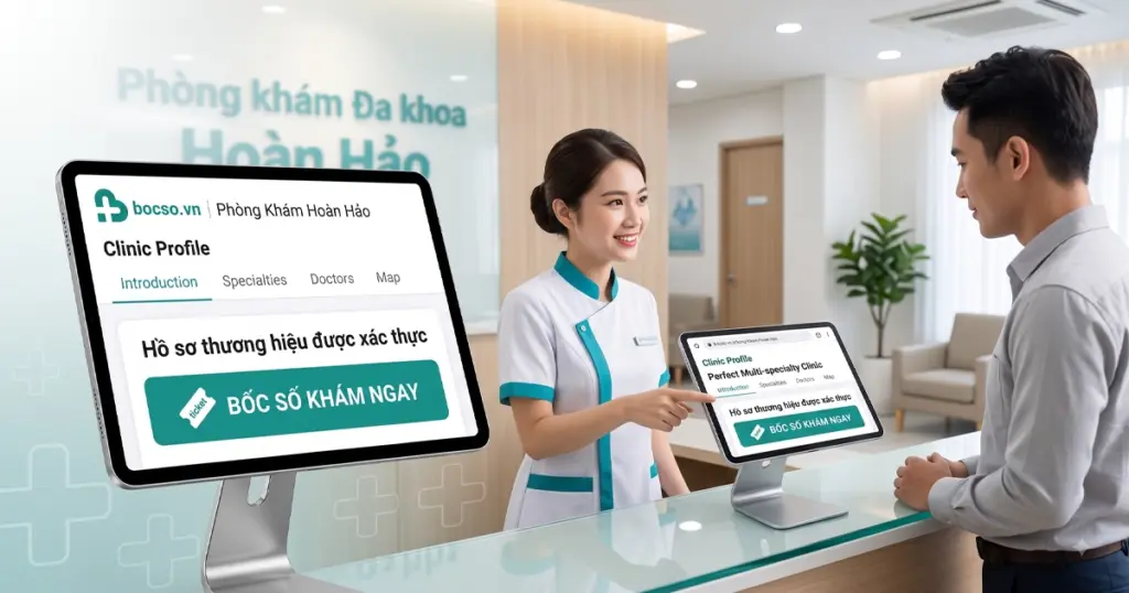 Lợi ích hồ sơ thương hiệu phòng khám trên bocso.vn